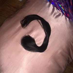 Real human hair piece